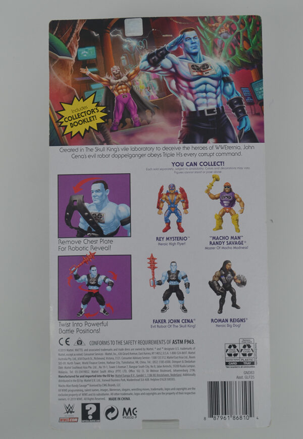 Autographed WWE, Masters of the Universe, Faker John Cena - Image 3