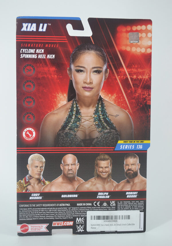 Autographed WWE Series 136, Xia Li.  Autograph may vary. - Image 3