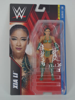 Autographed WWE Series 136, Xia Li.  Autograph may vary.