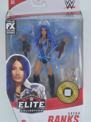 WWE Series 83 FX Sasha Banks Autographed