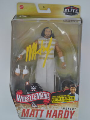 Autographed Wrestlemania "Woken" Matt Hardy