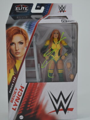 Becky Lynch Autographed WWE Elite Collection