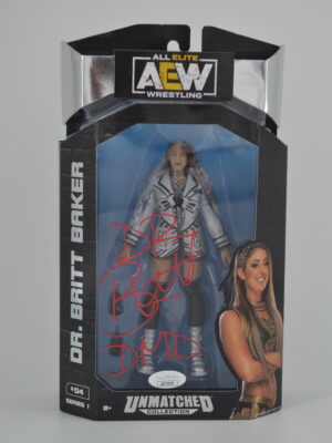 Dr. Brit Baker, AEW Unmatched Autographed w/COA